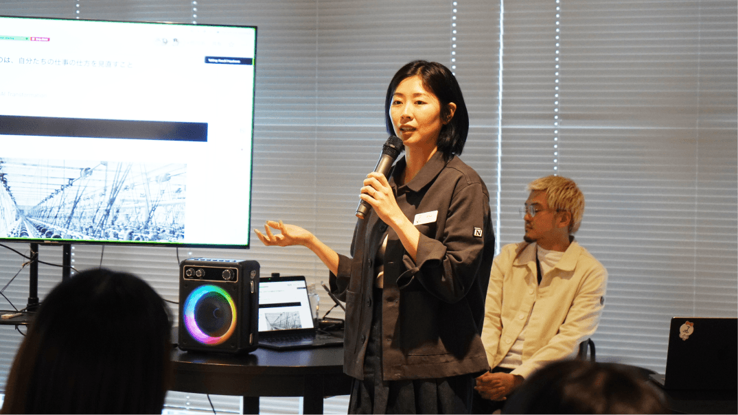 Notion AIエージェントを作るヒントを語る岩崎 紗也