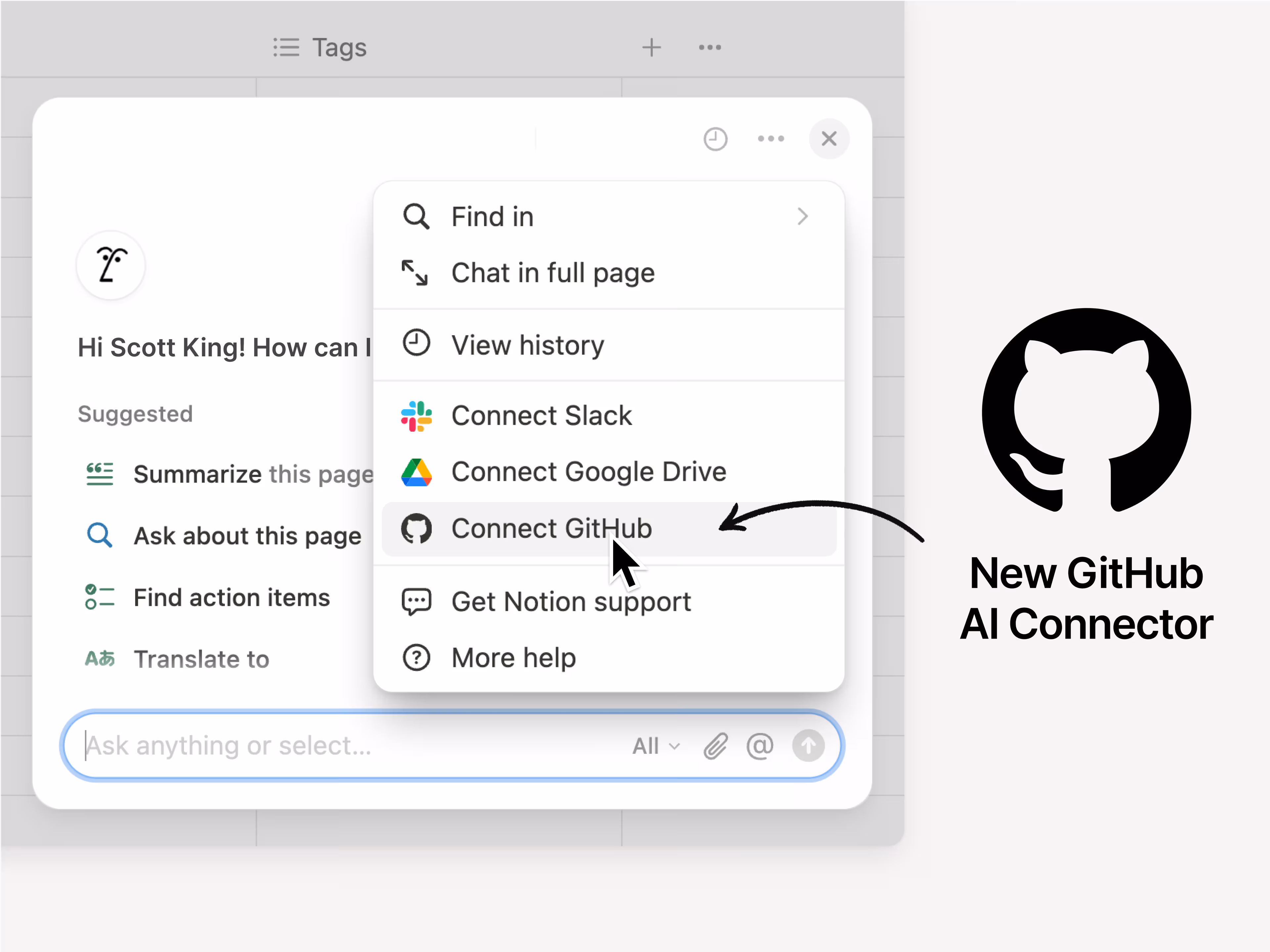 GitHub AI Connector (Beta)